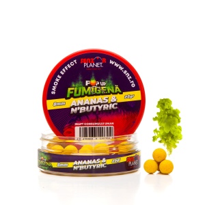 POP-UP FUMIGENA ANANAS & N'BUTYRIC (GALBEN) 8mm 25g