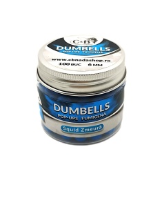 Dumbells C&B Pop-ups Fumigena Squid-Zmeura 6mm 100 Buc. - Img 1