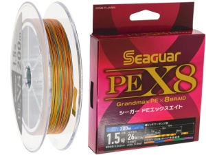 Seaguar Grandmax X8 PE Braid 150m Multicolor