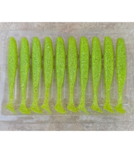 SHAD 11cm PROFL VERDE GLITER SET 10buc. - Img 3