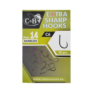 Carlige C&B C6 Extra Sharp Blister 10buc/pac - Img 4