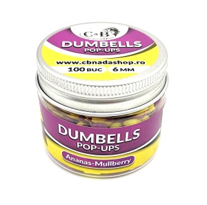 Dumbells &B Pop-ups Ananas-Mulberry 6mm 100 buc. - Img 1
