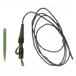 SET 4 MONTURI PLUMB PIERDUT LEADCORE 30LB ( CONECTOR SILICONIC) - Img 2