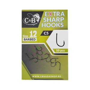 Carlige C&B C5 Extra Sharp Blister 10buc/pac