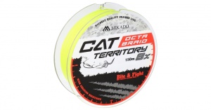 Fir Textil Cat Territory Octa Braid 050 Yellow Mikado150M - Img 3