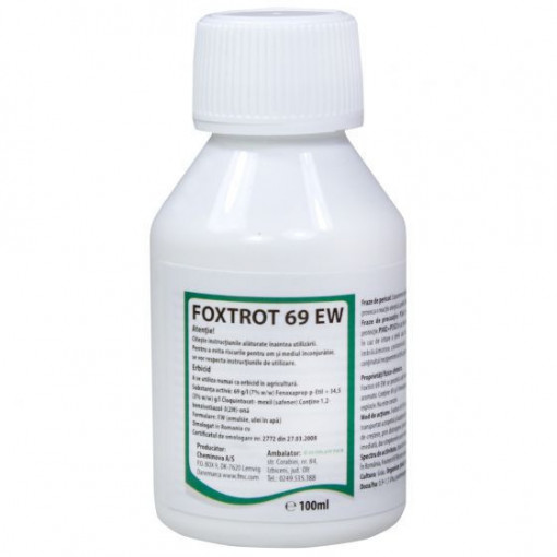 Erbicid Foxtrot 69 EW - 100ml