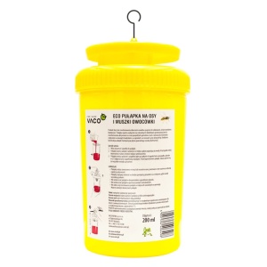 VACO ECO – Capcana pentru viespi, muste si bondari + lichid atractant – 200 ml