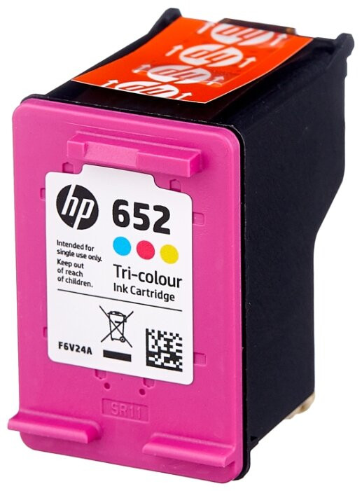 Cartus original HP 652 F6V24AE, Color, 200 pagini