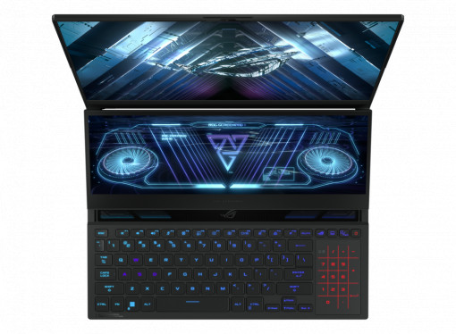 Laptop Gaming ASUS ROG Zephyrus Duo 16, GX650RS-LB050W, 16-inch, WQUXGA (3840x2400) 16:10 / WUXGA (1920x1200) 16:10, 500 nits, an ti-glare display, IPS- level AMD Ryzen(T) 9 6900HX Mobile Processor (8-core/16-thread, 20MB cache, up to 4.9 GHz max