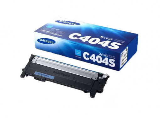 Samsung CLT-C404S, Cartus toner original, Cyan, 1000 pagini
