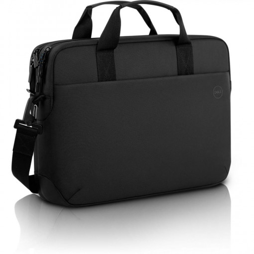 Dell EcoLoop Pro Briefcase - CC5623, Product Material: 840D fabric, 100% recycled ocean-bound plastic, Colour: Black, Notebook Supported Sizes: Fits most Dell laptops up to 16" (Max laptop dimension: 255 x 360 x 25mm), Carrying Strap: Padded carry
