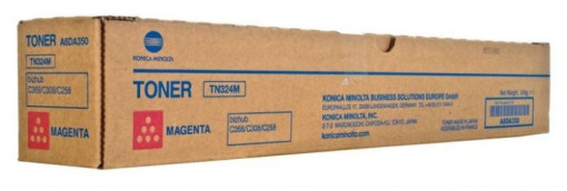 Konica Minolta TN-324M / A8DA350, Cartus toner original, Magenta, 26000 pagini