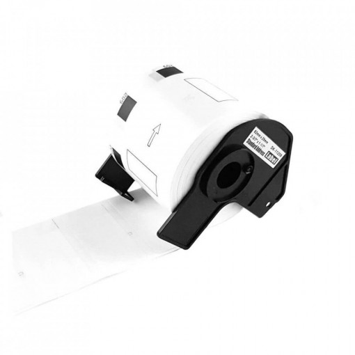 Brother DK-22205, Etichete compatibile, Negru pe alb, 62mm x 30mm - i-Aicon