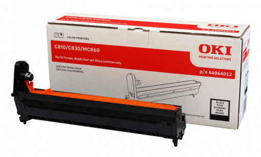 Oki MC851BK / 44064012, Unitate imagine originala, Negru, 20000 pagini