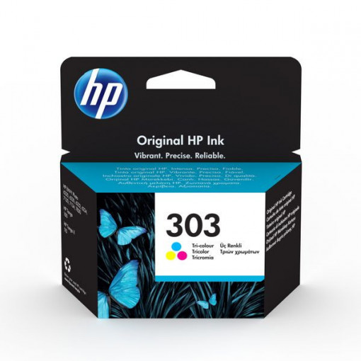 HP 303 / T6N01AE, Cartus original, Color, 165 pagini