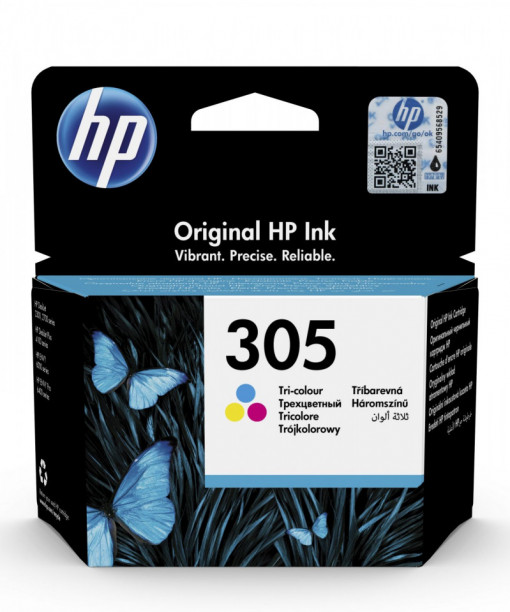 HP 305 / 3YM60AE, Cartus original, Color, 100 pagini