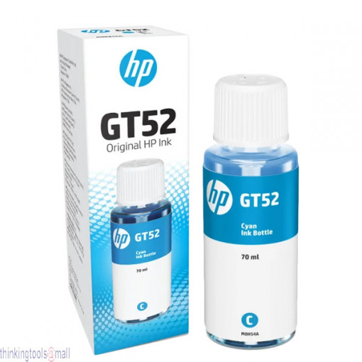 Cerneala HP GT52 C, Albastru, 8000 pagini