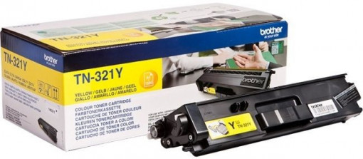 Cartus Toner Original Brother TN-321Y, Yellow, 1500 pagini
