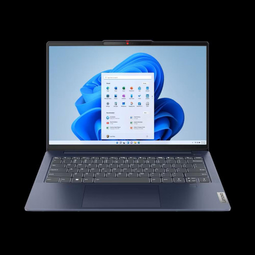 Laptop Lenovo IdeaPad Slim 5 14IRL8, 14" WUXGA (1920x1200) OLED 400nits Glossy, 100% DCI-P3, DisplayHDR™ True Black 500, TÜV Low Blue Light, Intel® Core™ i7-13620H, 10C (6P + 4E) / 16T, P-core 2.4 / 4.9GHz, E-core 1.8 / 3.6GHz, 24MB, video Integrated