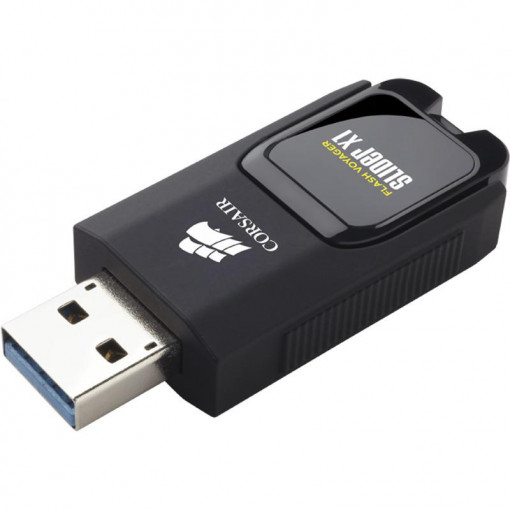Memorie USB Flash Driver Corsair FLASH VOYAGER SLIDER X1, 32GB, USB 3.0