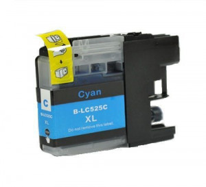 Cartus Cerneala Compatibil Brother LC525C, Cyan, 1300 pagini - UnCartus