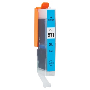 Cartus Cerneala Compatibil Canon CLI-571XL C, Cyan, 680 pagini - UnCartus