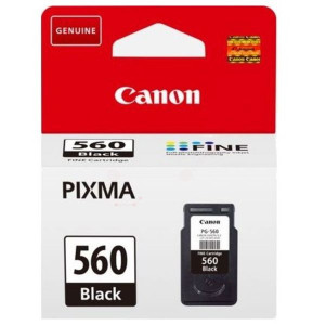 Cartus Cerneala Original Canon PG-560, Negru, 180 pagini