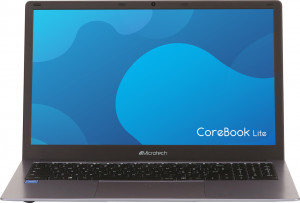 Laptop Microtech CoreBook Lite CBL15C/256W2E, Intel® Celeron® N4020 pana la 2.80 GHz, 15.6", Full HD, 8GB, 256GB SSD, Intel® UHD Graphics, Windows 11 Pro, Grey