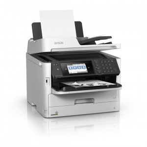 "Multifunctional inkjet Mono WorkForce Pro WF-M5799DWF, dimensiune A4 (Printare,Copiere, Scanare, Fax), duplex, viteza 34ppm alb-negru,rezolutie 1200 x 2400 dpi, Limbaje de printare:PCL6, PostScript 3, ESC/P-R, PDF 1.7, PCL5e, alimentare hartie standard