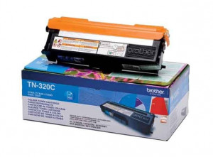 Brother TN-320C, Cartus toner original, Cyan, 1500 pagini