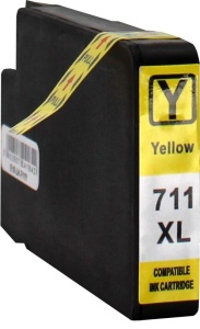 Cartus Cerneala Compatibil HP 711XL Y / CZ132A, Yellow, 28ml - UnCartus
