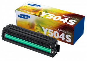 Samsung CLT-Y504S, Cartus toner original, Yellow, 1800 pagini