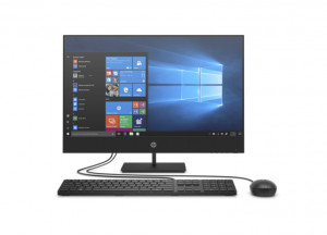All-in-One HP ProOne 440 G6 23.8 inch Non-Touch FHD cu procesor Intel Core i5-10500T, video integrat Intel UHD Graphics 630, RAM 16GB DDR4, SSD 512GB, DVD+/-RW, Adjustable Stand, HP USB Keyboard, HP Wired Mouse USB, Black, Microsoft Windows 11 Pro