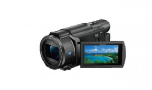 Camera Video Sony Action FDR-AX53 4K, Senzor CMOS Exmor R® cuiluminaredin spate de tip 1/2,5 (7,20 mm), ZEISS Vario-Sonnar® T* ,zoomoptic 20x,rezolutie video: XAVC S 4K: 3840x2160/30p(NTSC)/25p(PAL), 24p,XAVC SHD: 1920x1080/60p(NTSC)/50p(PAL),