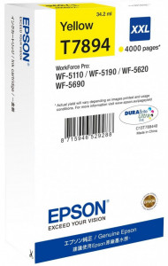 Epson T7894 / C13T789440, Cartus original, Yellow, 4000 pagini