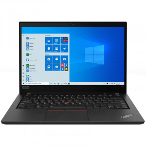 Laptop ultraportabil Lenovo ThinkPad T14 Gen 2, AMD Ryzen™ 7 PRO 5850U pana la 4.40 GHz, 14", Full HD, IPS, 16GB, 512GB SSD, AMD Radeon™ Graphics, Windows 10 Pro, Black