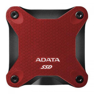 SSD Extern ADATA SD600Q, 2.5", 240GB, USB 3.1, R/W speed: up to 440/430MB/s, Rosu