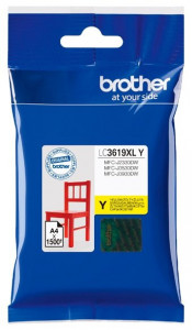 Brother LC3619XL Y, Cartus original, Yellow, 1500 pagini