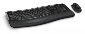 Kit tastatura + mouse Microsoft Comfort 5050 Wireless, negru