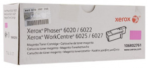 Xerox 6020M / 6025M / 106R02761, Cartus toner original, Magenta, 1000 pagini