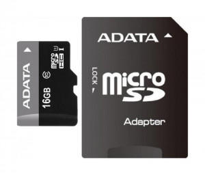Card de Memorie MicroSD ADATA Premier, 16GB, Adaptor SD, Class 10