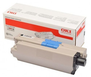 Cartus Toner Original Oki C332BK / 46508712, Negru, 3500 pagini