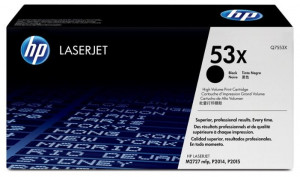 HP 53x / Q7553X, Cartus toner original, Negru, 7000 pagini