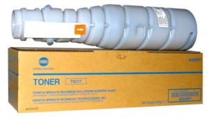 Konica Minolta TN-217 / A202051, Cartus toner original, Negru, 17500 pagini