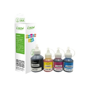 Set 4 Flacoane Cerneala, Compatibila BT-D60BK BT-5000C BT-5000M BT-5000Y - Aiocn
