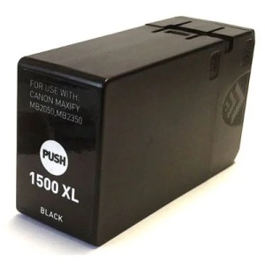 Cartus Cerneala Compatibil Canon PGI-1500XL BK, Negru, 1200 pagini - UnCartus