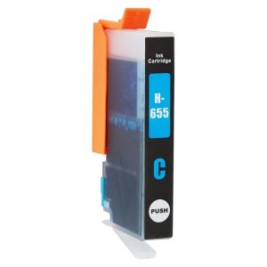 Cartus Cerneala Compatibil HP 655C / CZ110AE, Cyan, 600 pagini - UnCartus