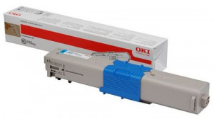 Cartus Toner Original Oki C332C / 46508711, Cyan, 3000 pagini