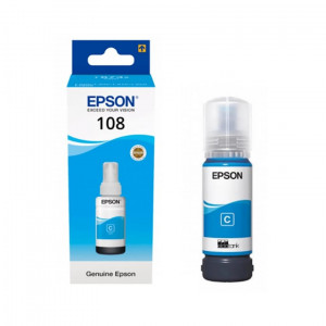 Cerneala Epson 108C, Albastru, 70ml