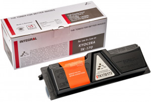 Kyocera TK-170, Cartus toner compatibil, Negru, 7200 pagini - Integral Germany